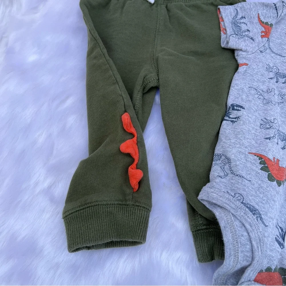 Carter's Kids' 3 Piece  Dinosaur Size‎ 12 Months